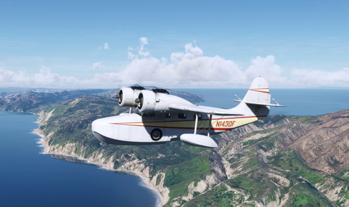 Big Radials - Grumman JRF-6B Goose from Commando movie
