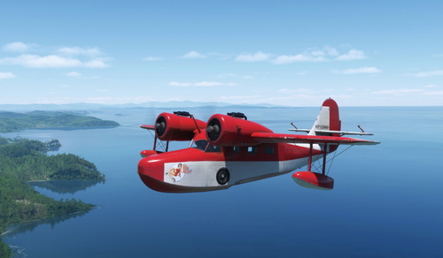 Big Radials - Grumman JRF-6B Goose from Uncharted Drake's fortune