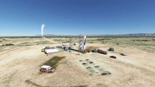 Blue Origin launch site