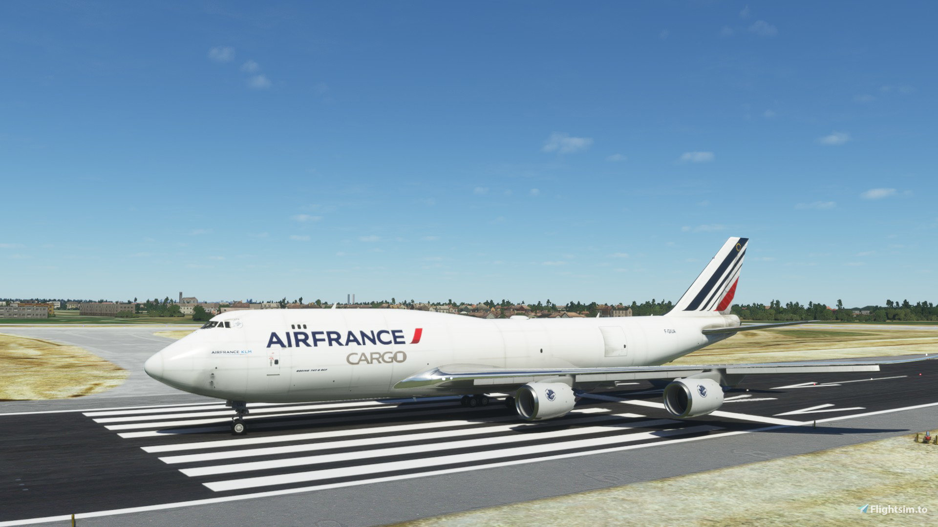 Boeing 747-8 BCF Air France Cargo 4K [No mirroring] - Image 1