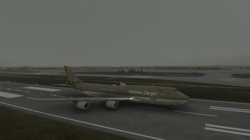 Boeing 747-8 BCF Asiana Cargo Old 4K [No mirroring]