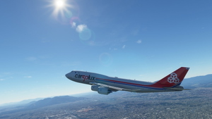 Boeing 747-8 BCF Cargolux 50 Years 4K [No mirroring] thumbnail 5