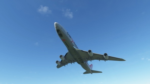 Boeing 747-8 BCF Cargolux 50 Years 4K [No mirroring] thumbnail 4