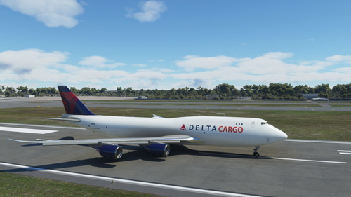 Boeing 747-8 BCF Delta Cargo 4K [No mirroring]
