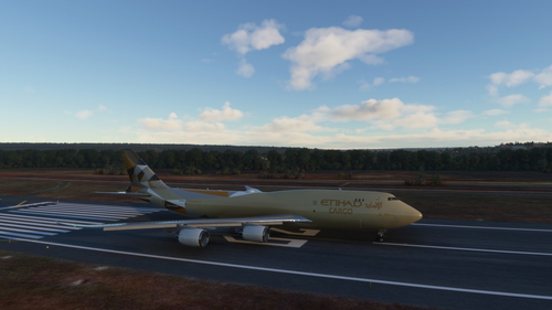 Boeing 747-8 BCF Etihad Cargo New 4K [No mirroring]