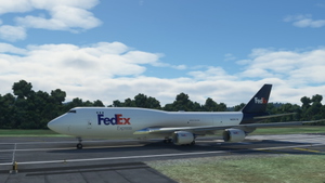 Boeing 747-8 BCF Fedex Cargo 4K [No mirroring] thumbnail 2