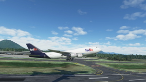 Boeing 747-8 BCF Fedex Cargo 4K [No mirroring] thumbnail 3