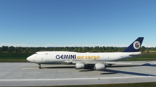 Boeing 747-8 BCF Gemini Air Cargo 4K [No mirroring]