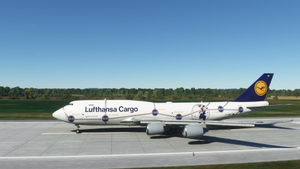 Boeing 747-8 BCF Lufthansa Cargo 4K [No mirroring] thumbnail 2