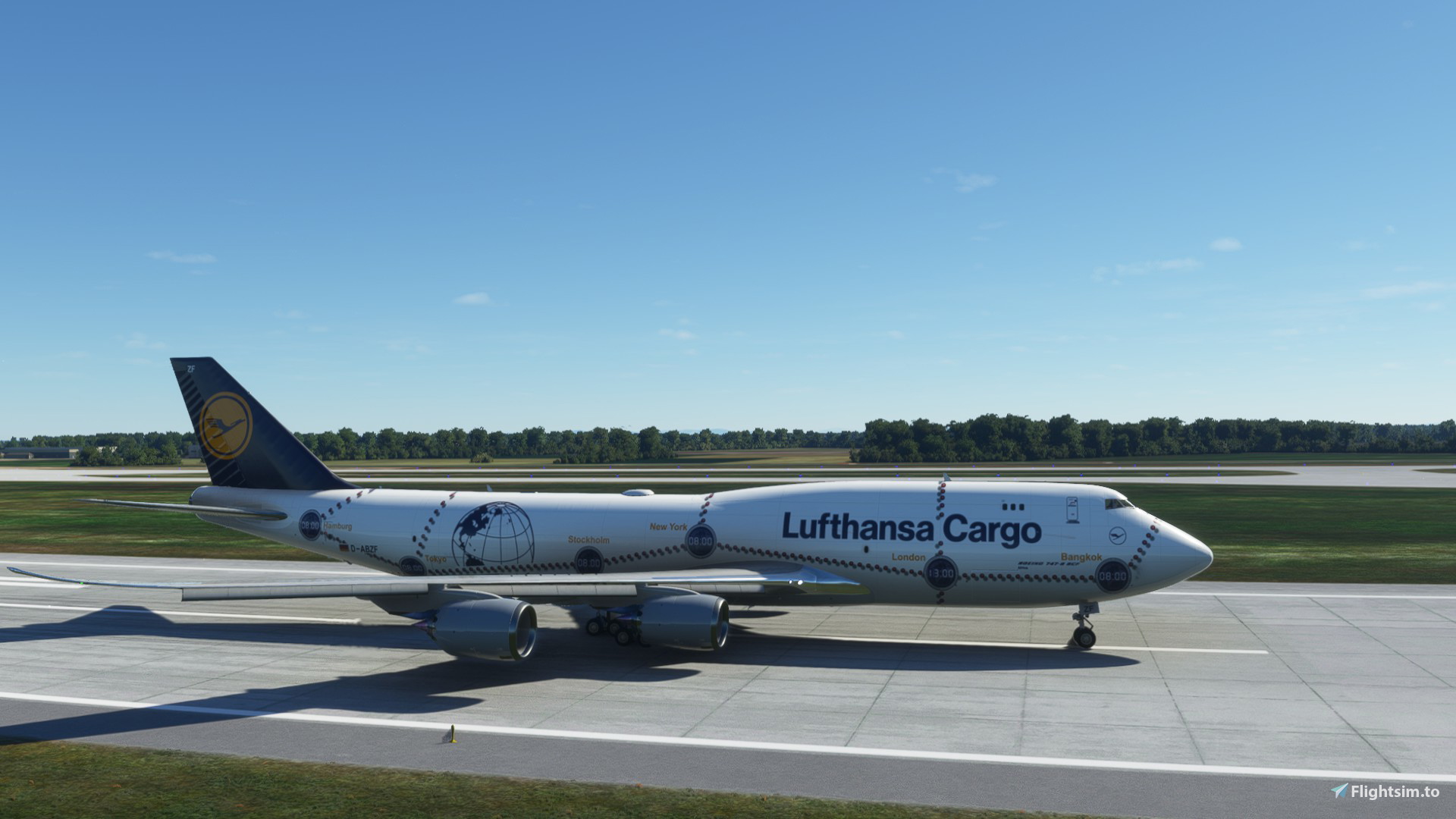 Boeing 747-8 BCF Lufthansa Cargo 4K [No mirroring] - Image 1