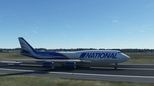Boeing 747-8 BCF National Air Cargo 4K [No mirroring]
