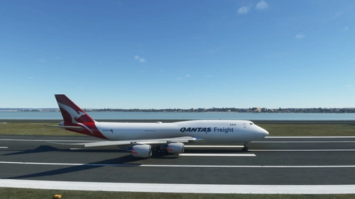Boeing 747-8 BCF Qantas Freight 4K [No mirroring]