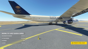 Boeing 747-8 BCF Saudia Cargo 4K [No mirroring] thumbnail 2