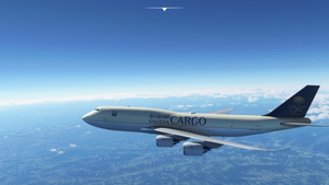 Boeing 747-8 BCF Saudia Cargo 4K [No mirroring] thumbnail 5