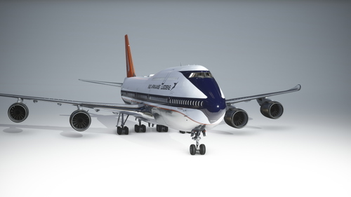 Boeing 747-8i African South Old 4K [No mirroring]