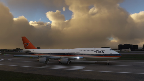 Boeing 747-8i African South ZS-SAV 4K [No mirroring]