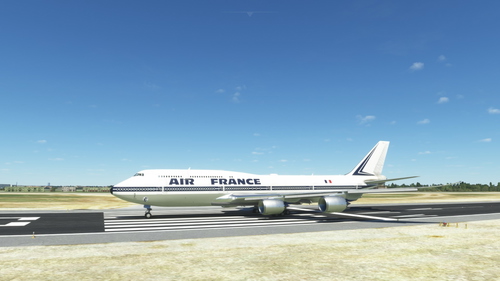 Boeing 747-8i Air France Retro 4K [No mirroring]