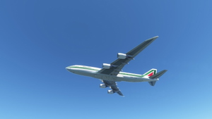 Boeing 747-8i Alitalia 4K [No mirroring] thumbnail 6