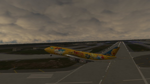 Boeing 747-8i Ana JA8957 Pokemon 4K [No mirroring] thumbnail 3