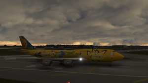 Boeing 747-8i Ana JA8957 Pokemon 4K [No mirroring] thumbnail 1