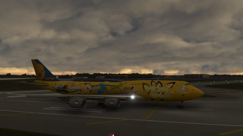 Boeing 747-8i Ana JA8957 Pokemon 4K [No mirroring]