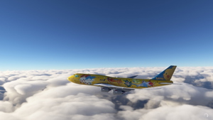 Boeing 747-8i Ana JA8957 Pokemon 4K [No mirroring] thumbnail 7