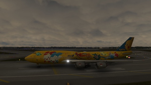 Boeing 747-8i Ana JA8957 Pokemon 4K [No mirroring] thumbnail 2
