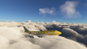 Boeing 747-8i Ana JA8957 Pokemon 4K [No mirroring] thumbnail 6