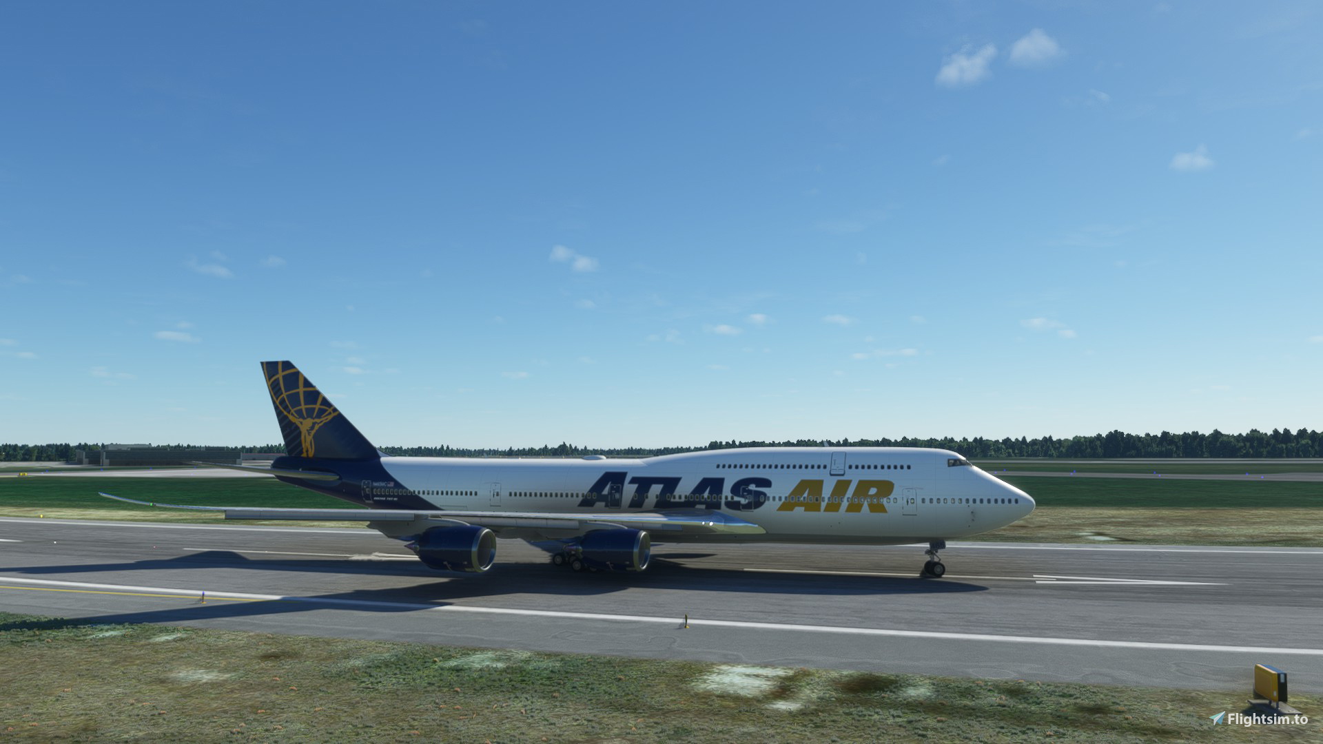 Boeing 747-8i Atlas Air New 4K [No mirroring] - Image 1