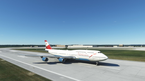Boeing 747-8i Austrian 4K [No mirroring]