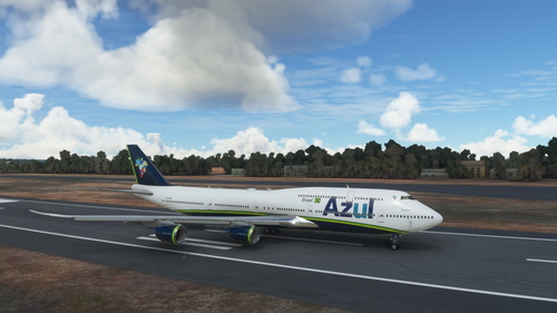 Boeing 747-8i Azul Airlines 4K [No mirroring]