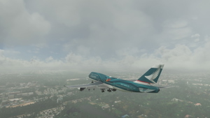 Boeing 747-8i Cathay Pacific Asia's World City 4K [No mirroring] thumbnail 15
