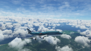 Boeing 747-8i Cathay Pacific Asia's World City 4K [No mirroring] thumbnail 7