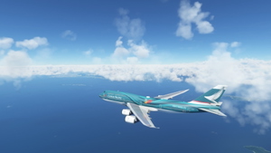 Boeing 747-8i Cathay Pacific Asia's World City 4K [No mirroring] thumbnail 13