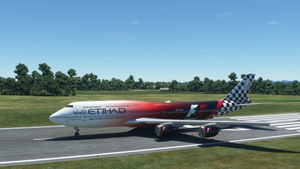 Boeing 747-8i Etihad F1 4K [No mirroring] thumbnail 2