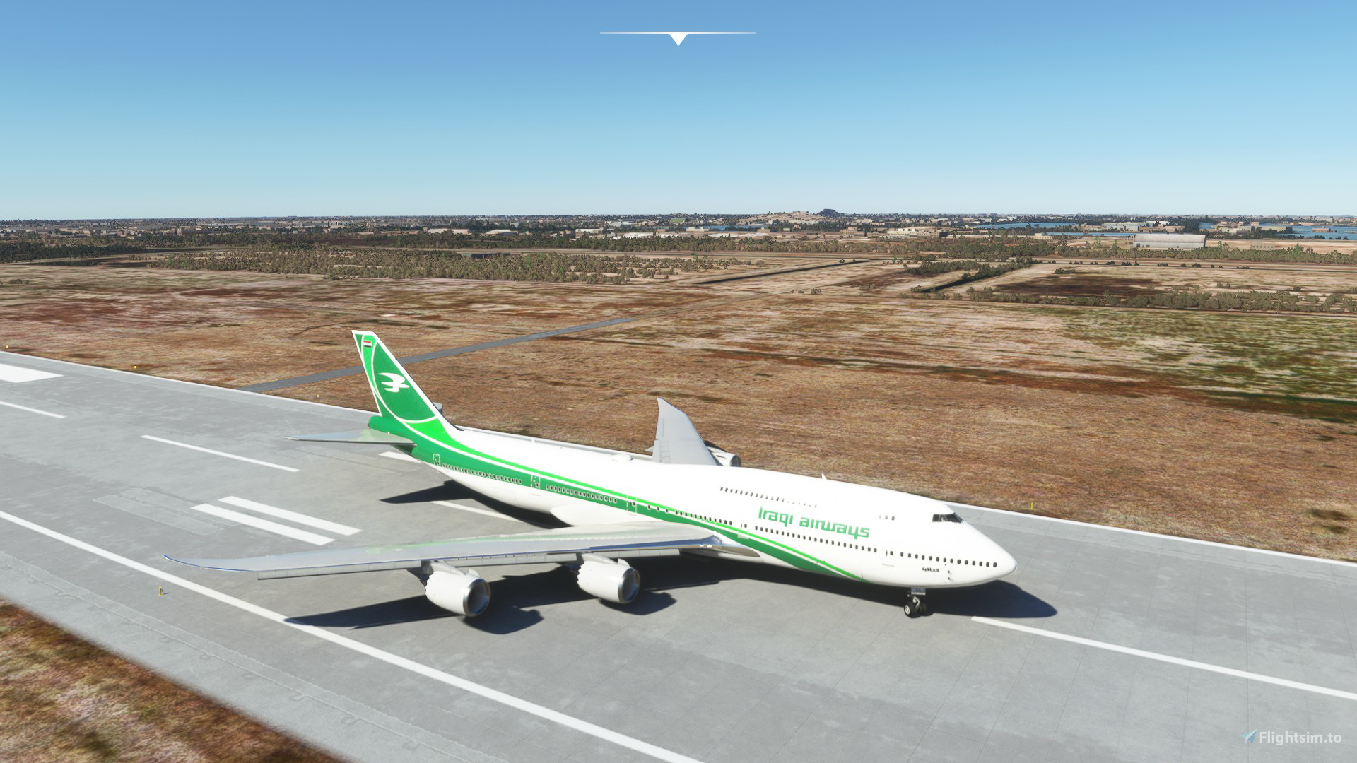イラク航空 Iraqi Airways Boeing 747-400モデルプレー Iraqi Airways-Boeing 747-400 - Aircraft Skins - Liveries - X-Plane