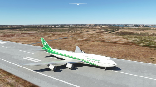Boeing 747-8i Iraqi Airways New 4K [No mirroring]