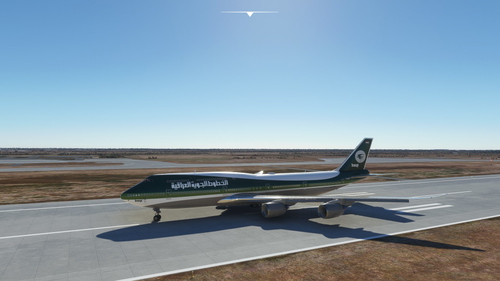 Boeing 747-8i Iraqi Airways Old 4K [No mirroring]