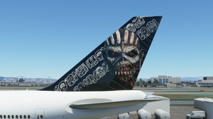 Boeing 747-8i Iron Maiden Ed Force One [Salty] thumbnail 13