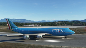 Boeing 747-8i ITA Airways 4K [No mirroring] thumbnail 1