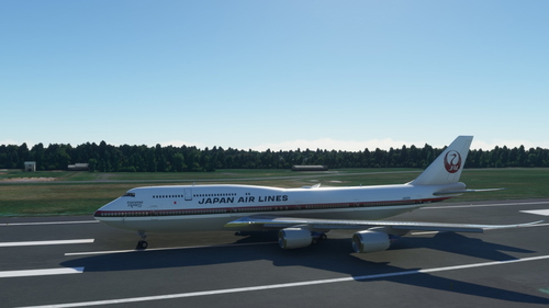 Boeing 747-8i Japan Air 4K [No mirroring]
