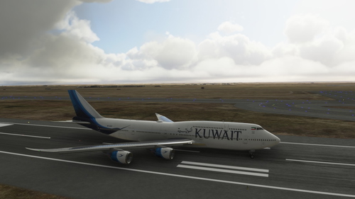 Boeing 747-8i Kuwait AirLines 4K [No mirroring]