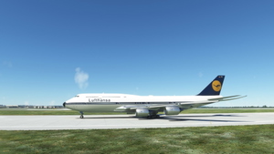 Boeing 747-8i Lufthansa D-ABYR 4K [No mirroring] thumbnail 1