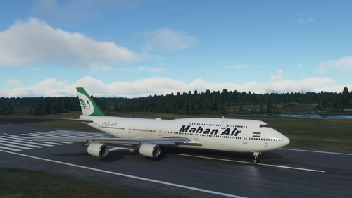 Boeing 747-8i Mahan Air 4K [No mirroring]