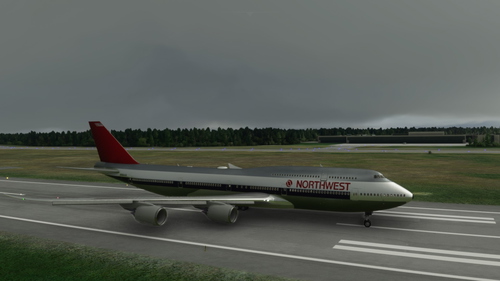 Boeing 747-8i NorthWest OC 4K [No mirroring]