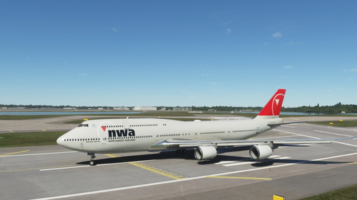 Boeing 747-8i NWA Northwest Airlines 4K [No mirroring]