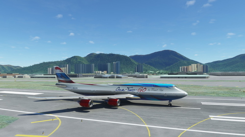 Boeing 747-8i Orient Thai 4K [No mirroring]