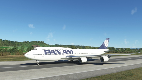 Boeing 747-8i Pan Am New 4K [No mirroring]