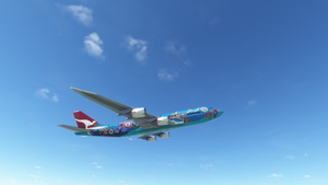 Boeing 747-8i Qantas Nalanji Dreaming 4K [No mirroring] thumbnail 6