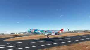 Boeing 747-8i Qantas Nalanji Dreaming 4K [No mirroring] thumbnail 3